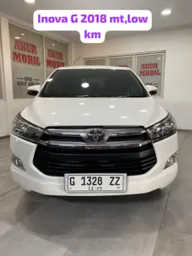Dp 40Jt ! INNOVA 2.0 G REBORN MT BENSIN 2018 PUTIH NOPOL G FUL ORI