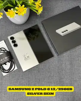 Samsung z fold 6 256gb silver sein