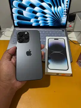 Iphone 14 Promax 256gb ibox space black istimewa