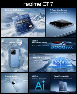 Promo HP realme GT 7