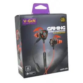 Handsfree V-GeN VEP1-37A Wired Earphone Gaming With Microphone HDSOUND