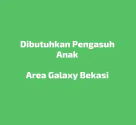Dibutuhkan Cepat Pengasuh Anak