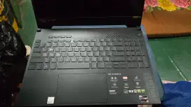 Di jual asus tuf a15 amd ryzen 7435hs rtx 4050, layar 100%srgb