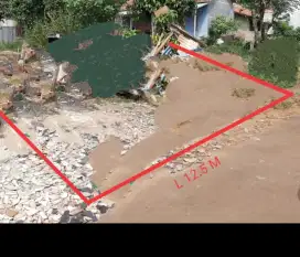 Dijual tanah Luas 147 m2. Lengkong gudang timur, samping nusa luka