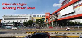 Ruko Atrium Segitiga Senen, Luas 5x17m2