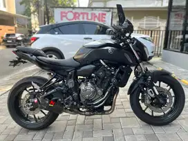 YAMAHA MT07 ABS AKRAPOVIC BREMBO 2021 FULL PAPER HITAM HEDON MODS MT09