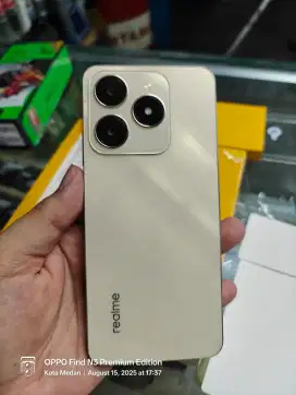 Realme c61 ram8+16/128gb gold grs 2bln fullori mantap x