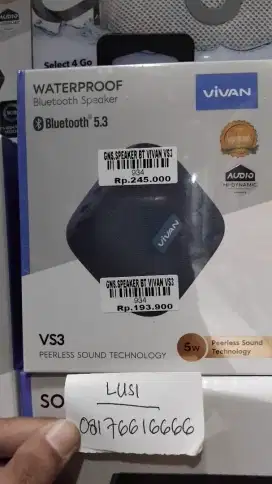 SPEAKER BT VIVAN VS4L3 | ATLANTIS DAHSYAT