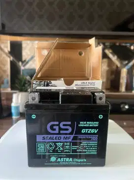 Jual Aki Motor GS GTZ6V (salah beli) kondisi baru beli