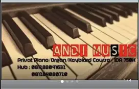 Les Private Piano, Organ Dan Keyboard