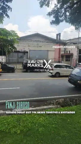 Gudang strategis dekat exit tol akses kontainer di blimbing Malang