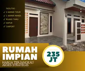 DIJUAL RUMAH CLUSTER IDEALIS 2KAMAR DENGAN AKSES YANG SANGAT STRATEGIS
