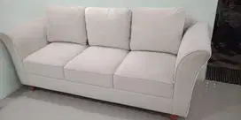 Sofa cream aesthetic