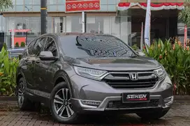 Honda CRV CR-V 1.5 VTEC Turbo Prestige 7 Seater AT 2018 Abu Abu