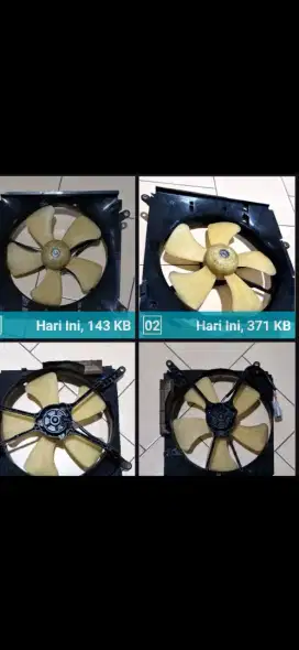 Fan Radiator toyota corolla 112 / 111