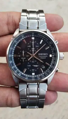 Seiko Chronograph SSB377P1 Dark Blue Dial