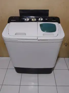 Mesin cuci 2 tabung merk DENPOO