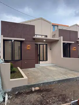 Rumah baru siap huni dekat stasiun dan toll desari depok