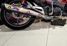 Knalpot TSUKIGI VND SUPRA X 125 KHARISMA