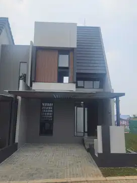 Rumah 2lantai siap huni tahun ini dekat exit tol bsd