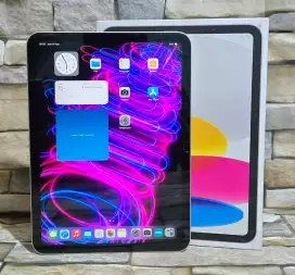 Ipad Gen 10 64Gb Resmi ibox Fulset segel mulus 95%