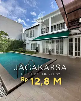 Rumah American Classic Ada Private Pool di Jagakarsa Jakarta Selatan
