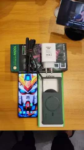 Infinix Note 40 Pro Plus 5G Green 12/256 Mulus Normal Garansi On