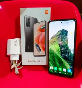 Redmi Note 12 PRO 4G lengkap mulus