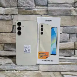 Samsung Galaxy A16 5G 8/256 Gold Fulset segel mulus 98% Garansi