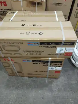 AC split TCL 1/2pk low Watt +pasang