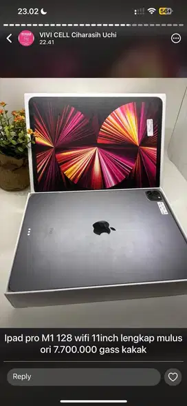 iPad PRO M1 128GB, iBox, SILVER (2 UNIT)