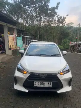 Toyota agya G 2024 m/t km 6500