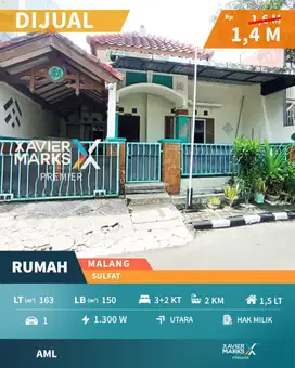 Dijual Rumah Siap Huni Di Daerah Sulfat, Malang