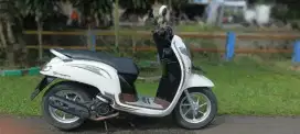 Honda scoopy fi 110cc tahun 2018 komplit