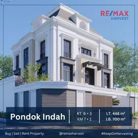 BARU !! RUMAH CLASSIC MODERN 6 KAMAR DI PONDOK INDAH