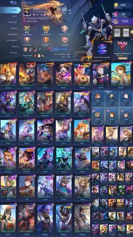 Akun Mobile Legends ML murah nego