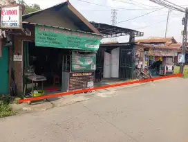Jual tanah + bangunan