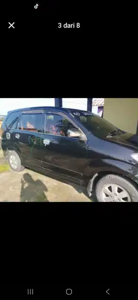 Toyota avanza tipe G tahun 2009 Hitam