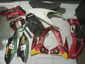 Body klx set tangki dan jok