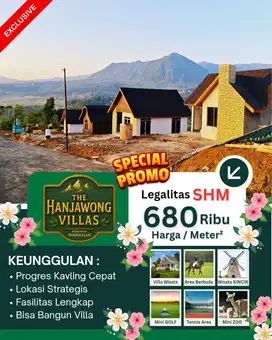 Jual Tanah di Bogor Promo Heboh Merdeka Zona Kuning SHM dekat Jakarta