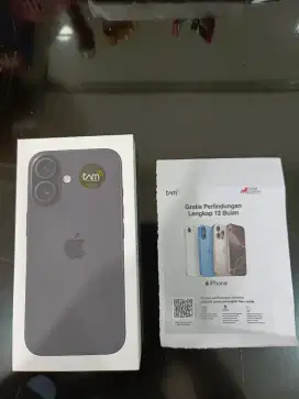 Iphone 16 black 128gb TAM New