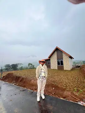 Jual kavling SHM begaya eropa di zona kuning di jalur puncak 2 bogor