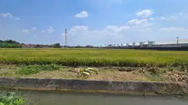 Tanah Strategis Zona Industri Dekat Pintu Tol Karanganyar Solo