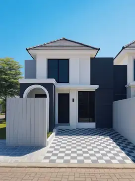 Rumah mewah kota malang belakang gor ken arok