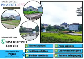 Hot Promo Tanah Kavling siap bangun lokasi Kepanjen kota jual dibawah