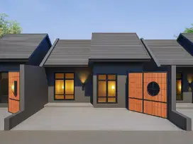 Rumah Siap Bangun Jogja Desain Arsitektur Japandi Tempel, Sleman