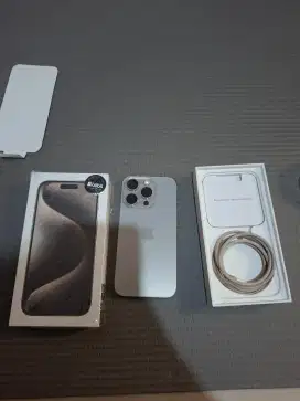 Iphone 15 pro 128gb like new ex garansi ibox