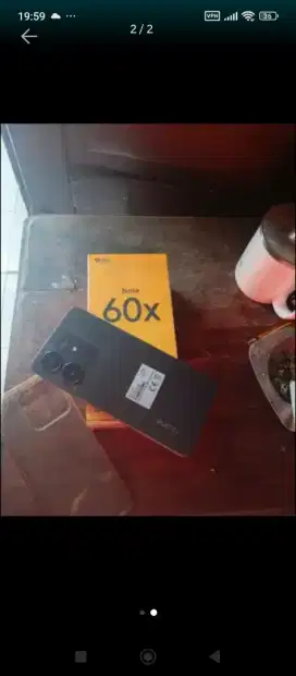 Realme note 60x ram 4+4/64