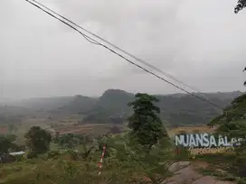 Tanah dijual murah legalitas SHM View pegunungan dan persawahan