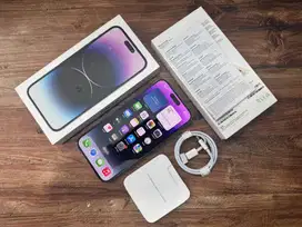 Apple Iphone 14 Pro Max 256GB Deep Purple Ex ibox Lengkap Bisa COD